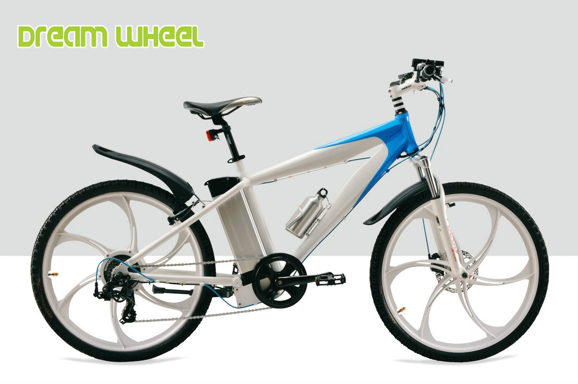 36V 250W Electric Mountain Bicycle , Electric Mountain Bike With Suspension