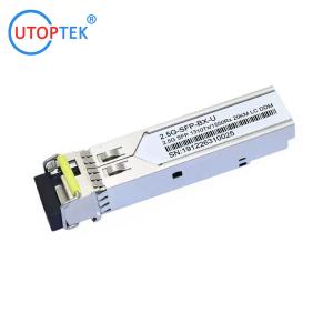 Wholesale 2.5Gb/s SFP Bidi LC 60km 1310/1550nm optical fiber Transceiver Module DDM for cisco/huawei/Aruba/HP from china suppliers