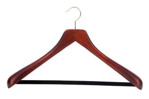 Wholesale Betterall High Quality Closet Usage Wood Material Heavy Duty Coat Hanger with Pant Bar from china suppliers