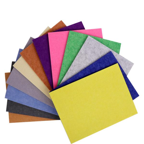 Highly Effective Sound Absorption 100% PET Acoustic Panel Coverage Efficiency