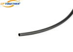 Durable Pure Black Insulated Heat Shrink Tubing 12 N/ MM² Tensile Strength