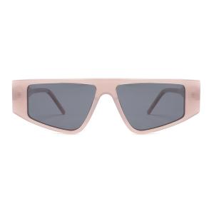 Wholesale Flat Top Acetate Frame Sunglasses Custom Irregular Metal Frame Sunglasses Womens from china suppliers