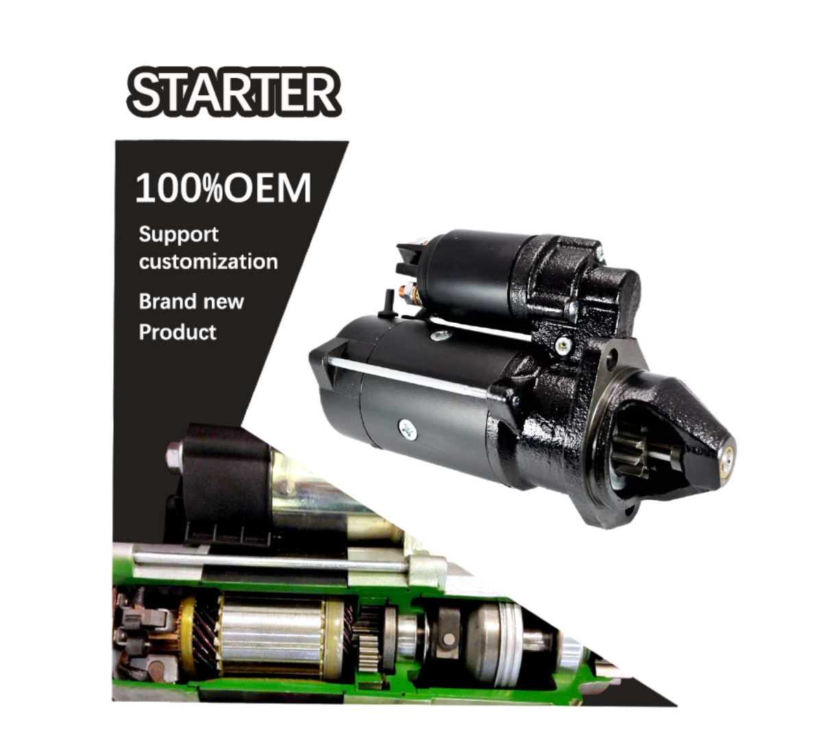 24V 11T CW STARTER IS1457,11132391,AZE4286,MS726,11131828,AZE4184 11.132.391 AZE4286 11.131.828 50479102, 50648900