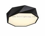 Ceiling Lamps Octagon Black Or White Color BV2144 420*420*100MM 520*520*130MM