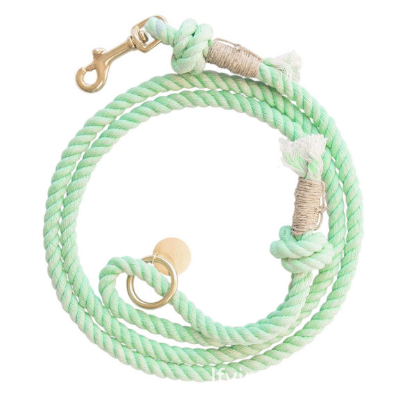 cotton rope dog leash