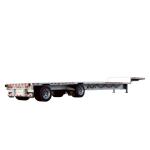 Heavy Duty 80t Removable Low Bed Trailers For Construction Equipment