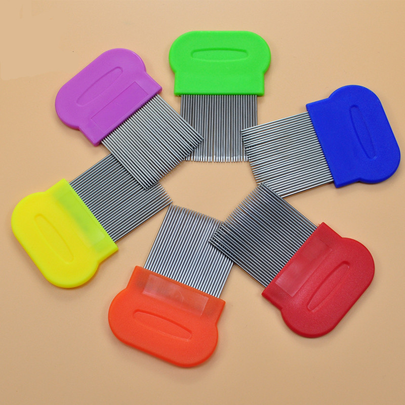 Colorful Promotional Pet Comb Stainless Steel Comb Cheap Gifts Logo Customized