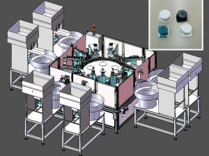 Wholesale AC380V Heli Cap Assembly Machine OEM Auto Capping Machine CE Certificate from china suppliers