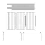 3-Layer Over The Toilet Shelves Multifunction Bathroom Storage Rack Bathroom
