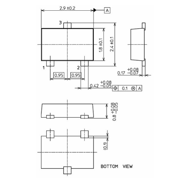 SSM3K361R,LF N-Channel 20V 3A MOSFET with Ultra-Low 40mΩ RDS(on) SOT-23 Package High Power Density Superior Efficiency Fast Switching and Logic Level