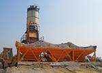Mini Electric Portable Cement Batch Plant , Total Station Concrete Batching