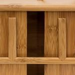 2017 new bamboo wooden coffee pod k cup drawer holder