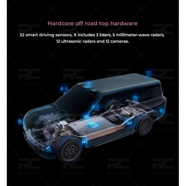 High End Luxury Hybrid Car New Byd Yangwang U8 2023 Smart Off-road Vehicle Flagship