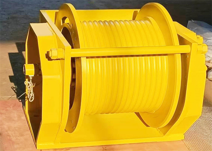 8-48mm Rope Diameter Hydraulic Crane Winch 500mm-3000mm Drum Diameter