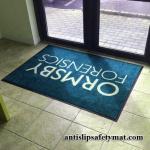 Commercial Jet Print Logo Mats Nylon Fibre Rubber Back
