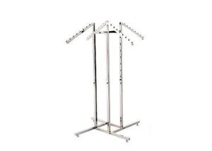 Wholesale Stainless Steel Spiral Garment Display Stand 500 * 500 * 1400MM For Advertisment Exhibition from china suppliers