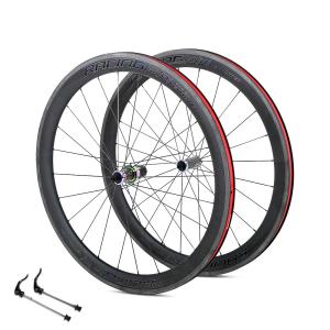 Wholesale High Modulus Carbon Road Bike Wheelset Double Wall Inner Belt Rim Brake from china suppliers