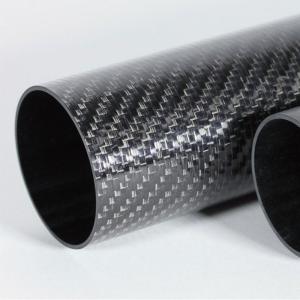Wholesale 40mm Woven Finish Roll Wrapped Carbon Fiber Tube High Strength from china suppliers