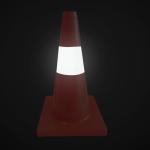 SH-X055 PVC Traffic Warning Products Safety Cone 45cm Height with Reflective