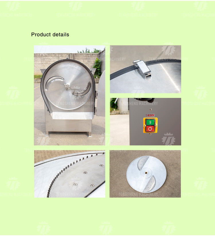 1.5KW 150KG Multi-function melon and fruit slicer Central kitchen large vegetable cutter vegetable cutter