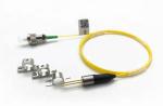 Coaxial 1550nm Orange Fiber Optic Cable VCSEL Pigtailed Laser Diode Module MM50