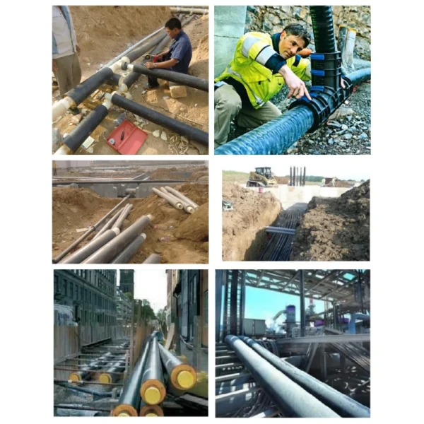 PERT / PEX Polyurethane Foam Insulation Pipe Making Machine