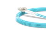 LC-LC 10G OM4 50 / 125 Fiber Optic Jumper Cable PVC / LSZH for Data Center