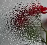 2440X1830 mm Clear Diamond Textured Tempered Glass 4MM 5MM Karatachi