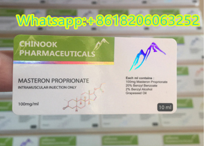 High Glass Vial Labels With Full Color Digital Printing 2.5 Mil Thickness