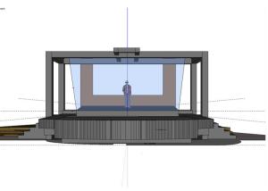 Wholesale 10M 3D Holographic Video Projection System / Eyeliner Foil for Live Events , Music Concerts from china suppliers