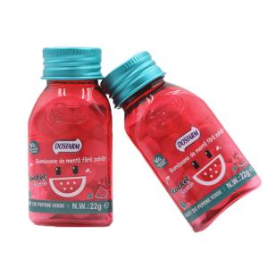 Wholesale 22g Watermelon Customized Flavor OEM Service Sugar Free Vitamin C Healthy Mint Candy Brands In China from china suppliers