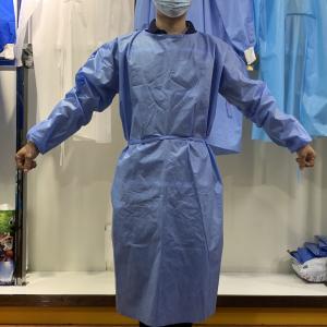 Wholesale Waterproof Isolation Gowns Medical SMS Disposable surgical Gown medical gowns disposable from china suppliers