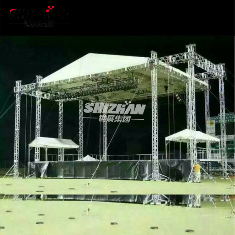 Decorative Exhibition Mini Aluminium Lighting Truss Interior Outdoor