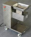 0.55KW Durable Meat Processing Equipment Stainless Steel Cutting Machine Safety