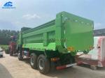 375HP 40T Used HOWO Dump Truck With New 12.00R20 Tire
