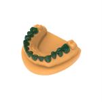 Photosensitive 1kg/Bottle Wax Castable Resin Green For High Precision Printer