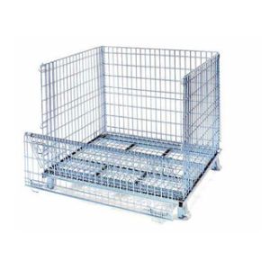 Wholesale Stackable Mesh Container/Stackable Wire Pallet box pallet cage from china suppliers