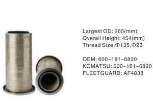 Wholesale Overall Height 454mm Hydraulic Filter Housing Assembly 600-181-6820 OD 265mm from china suppliers