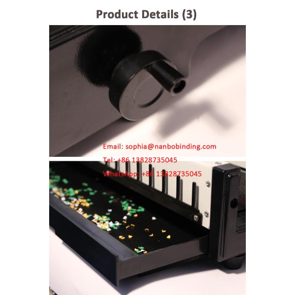 Multifunctional 140 300 Sheets Manual Desktop Binding Machine