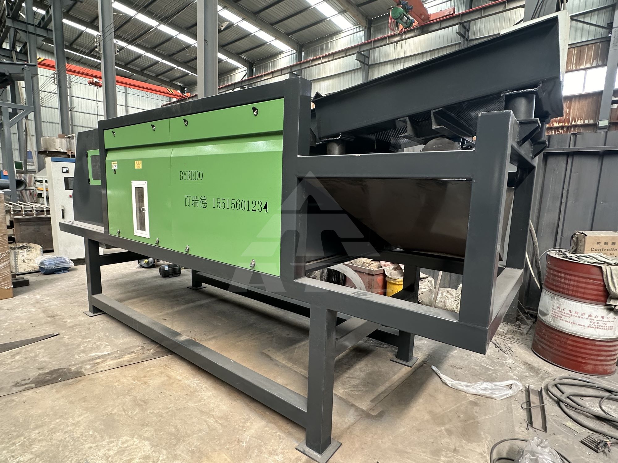 Waste Motor Sorting Machine Iron Sand Magnetic Separator Machine Eddy Current Separator for Aluminum