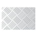 Checker Aluminium Alloy Plate Sheet 5052 5083 Marine Grade Embossed Aluminum