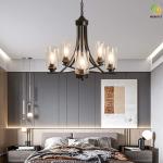 American Retro european Style Living Room Bedroom Pendant Light