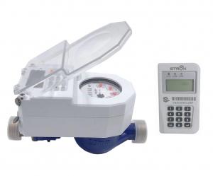 China Prepaid / Postpaid Smart Electronic Water Meter With Non Return Valve on sale