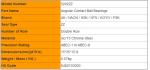 Double Row Angular Contact Ball Bearings IJK Bearing 5202ZZ Bearing China IJK