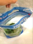 Fresh Lettuce Salad Fruits Pouches BOPP Anti Fog Leafy Vegetables Packaging Bags