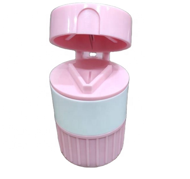 Multiple Pill Tablet Cutter And Crusher Splitter Plastic Medicine Collection Case Box 5x6.5cm