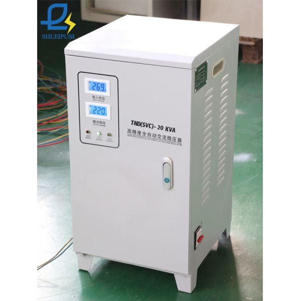 CE Certified Voltage Stabilizer 220V 220V Single Phase Auto Voltage Regulator