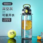 900ml 1300ml Water Bottle Large Capacity Men Portable Tritan Plastic Clear Water