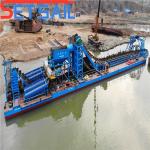 180000.000kg Package Gross Weight Chain Bucket River Gold Machinery for Lake