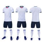Breathable Plain Soccer Jerseys Blue Red White Football Jersey ODM OEM